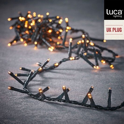 Snake light warm wit 370L IP44 8FC en timer - l740cm