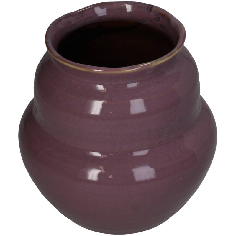 Vaas Keramiek Lila 16x16x15,5cm