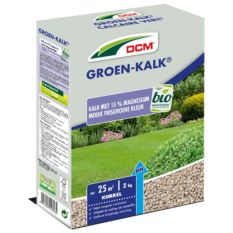 DCM Groen-Kalk® 2 kg 25m2