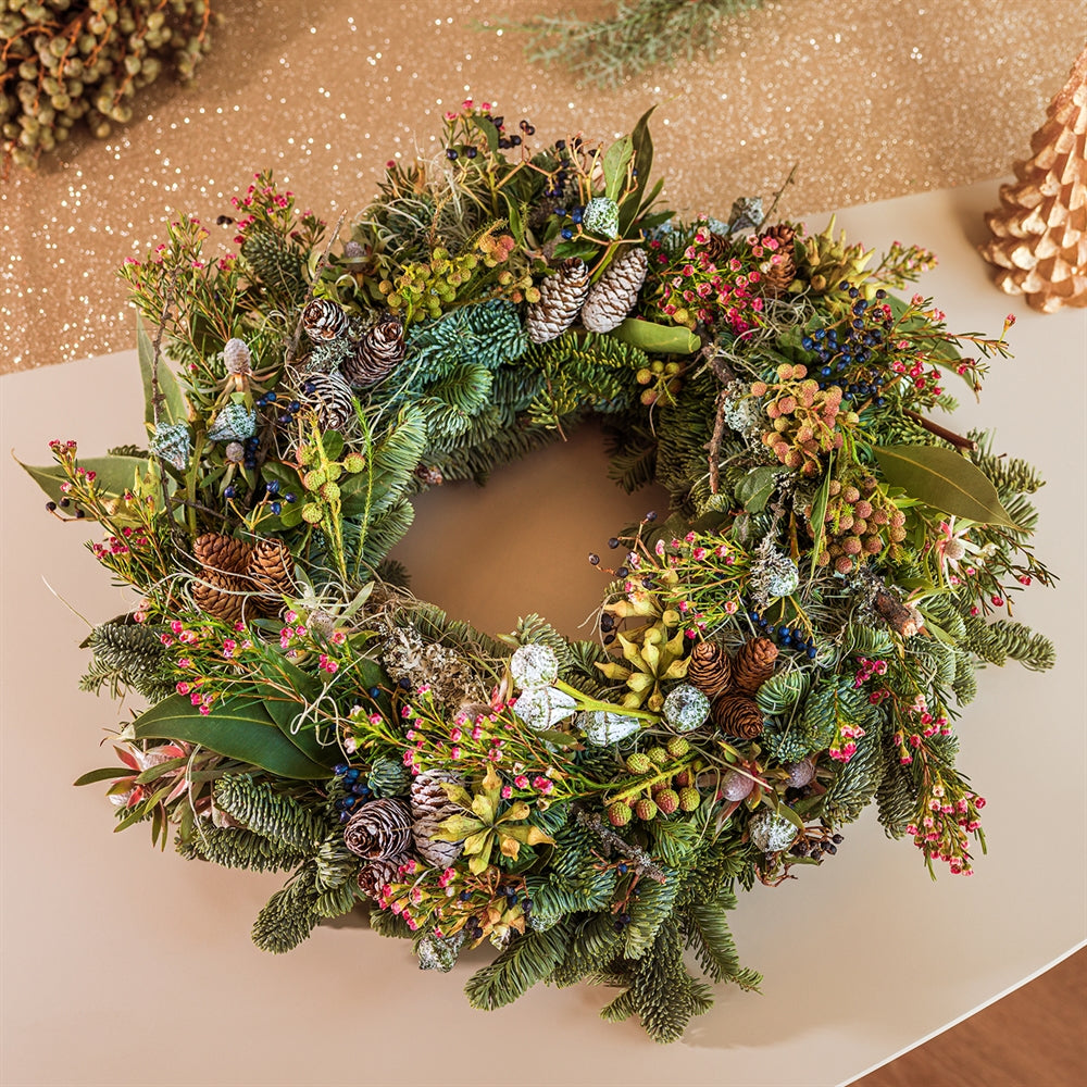 Kerstkrans deluxe